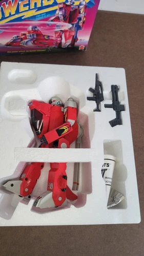 Mattel Powerbots Flybot Transforming Helicopter Robot HTF Rare Vintage 1985