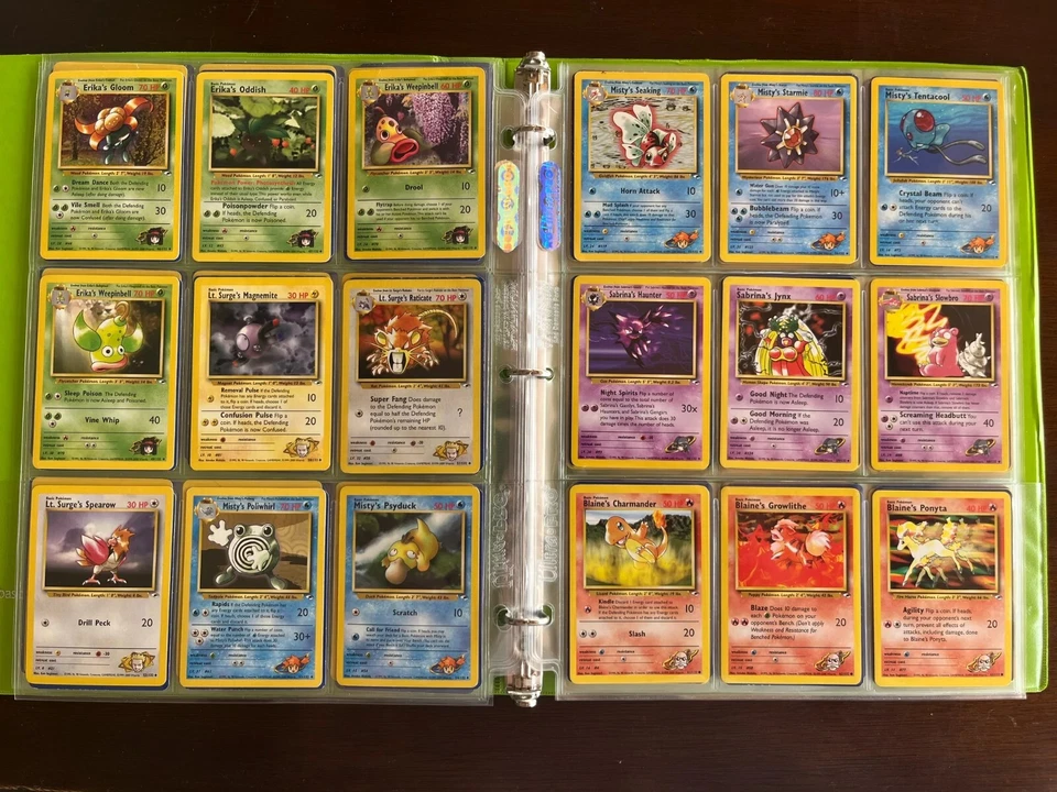 2000 Pokemon TCG: Full Complete Gym Heroes Set (132/132) - NM / MP Condition - Image 4 of 4