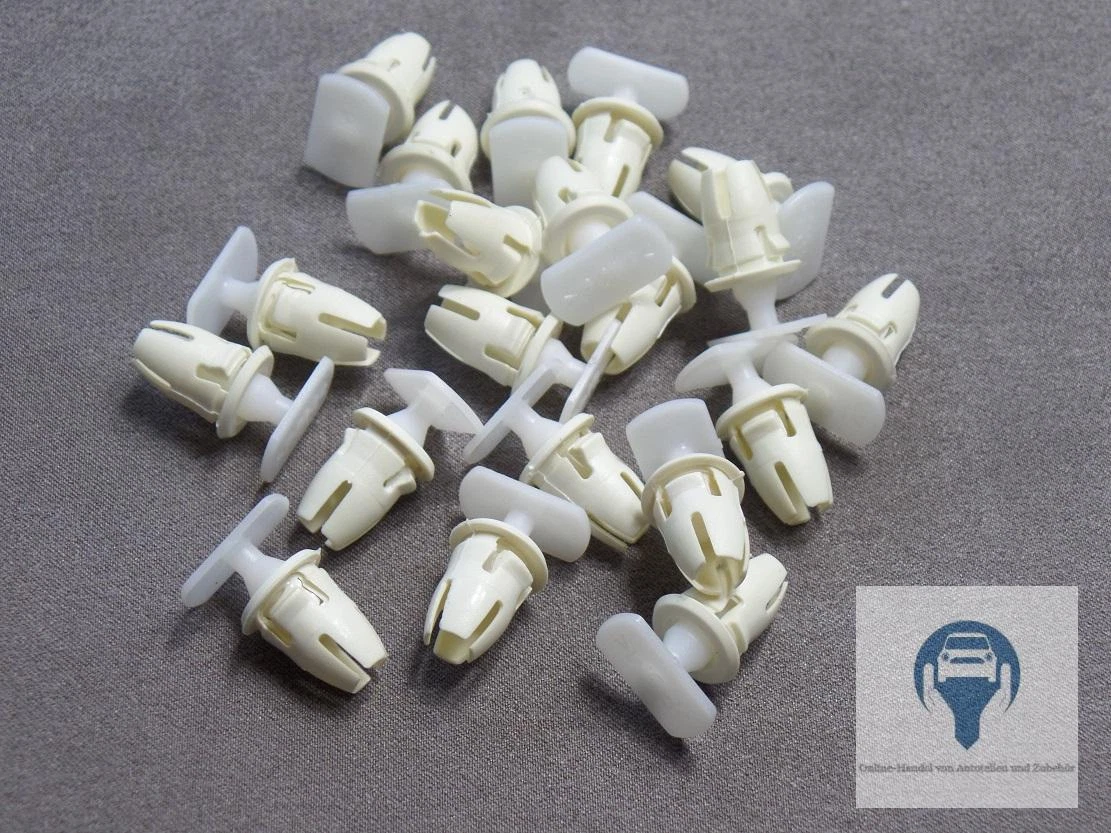 20x Druckknöpfe Clips Befestigung mit Tülle für Mercedes 