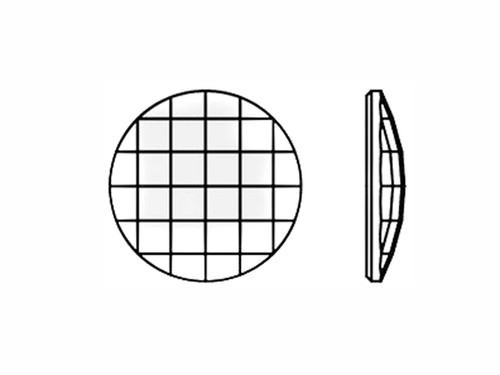 Crystal AB, Preciosa Tschechisches Schachbrett KREIS Maxima Flatback Steine 10,14,20 mm - Bild 2 von 7