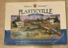 Bachmann HO Plasticville Silver Ser 1930's School House Model Kit NEW Sealed