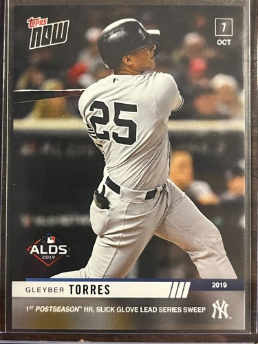 2019 Topps Now 981 Gleyber Torres