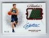 Grayson Allen 18/19 Flawless Auto RC #SP-GAL SN #06/15