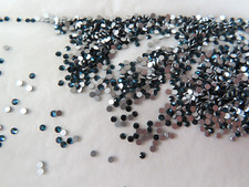 Full pack 1440 Preciosa Flatbacks 5ss Montana Sapphire/foiled.