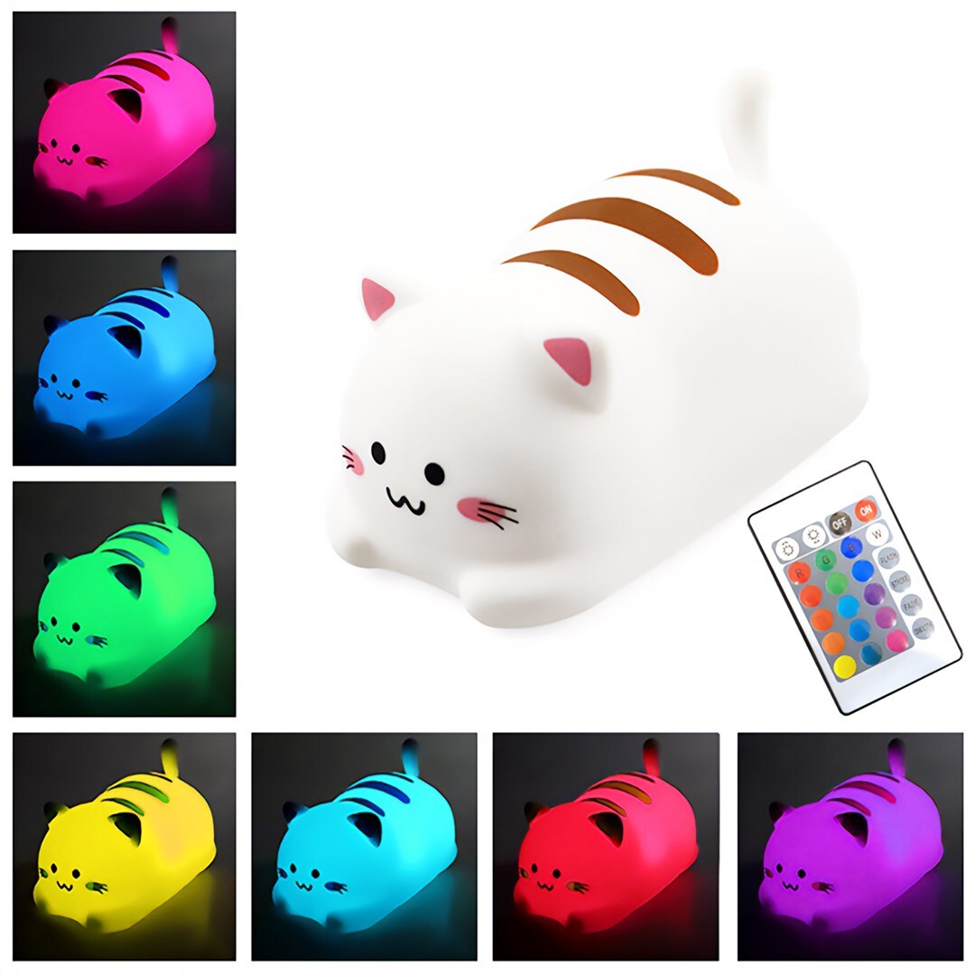 5906453102269 МЕДИАТЕХНИКА POKKY HAPPY KITTY NACHTLICHT MT226 Media tech