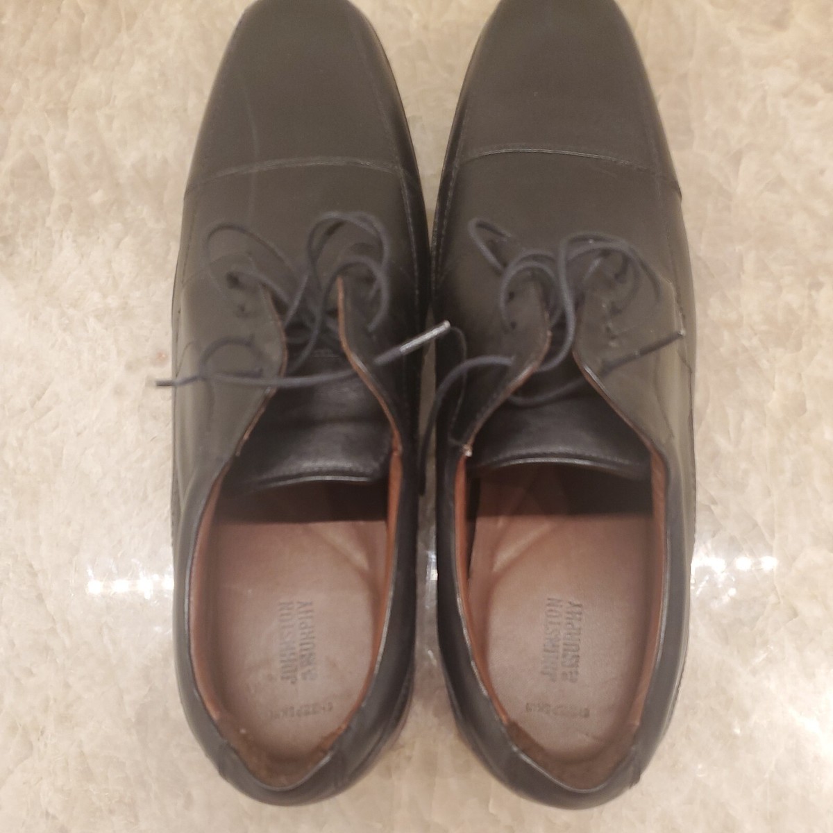 Johnston & Murphy Black Sheepskin Men display picture 3