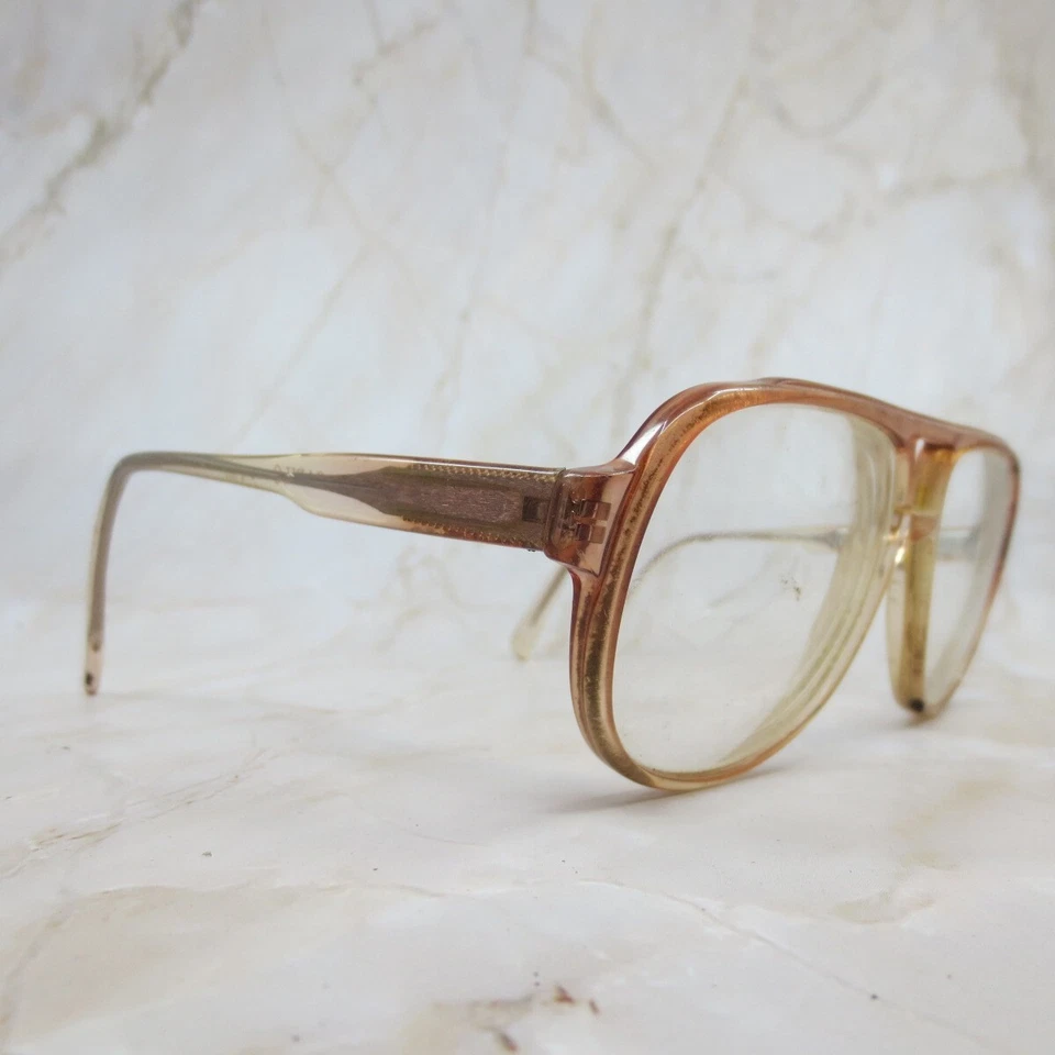 Safilo Elasta Eyeglasses Frame 1048-1135 Unisex Pink Full Rim Aviator 56-15-150 - Image 2 of 4