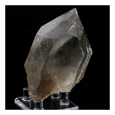 Smoked quartz. 1727.0 ct. Massif du Mont-Blanc, Haute-Savoie, France..