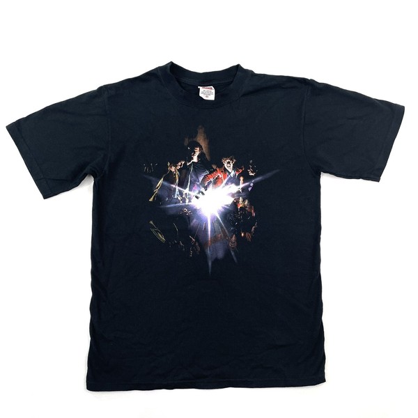 The Rolling Stones A Bigger Bang US Tour 2005 Band Tee T-Shirt size S Anvil