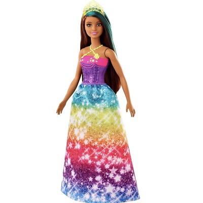 Mattel Barbie Dreamtopia GJK12 MAGIC PRINCESS DOLL robe étoile arc