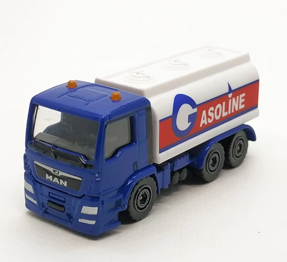 Majorette Man TGS Dark Blue with Gasoline Tank 1/87 3" no Package - Image 3 of 4