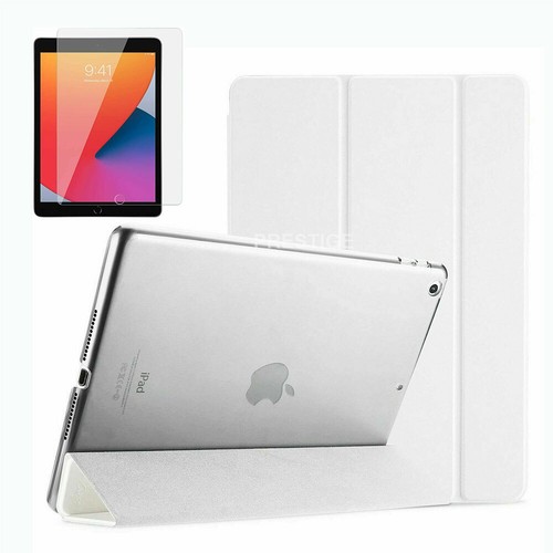 Smart Stand Case Cover With Tempered Glass For Apple iPad 8th Gen 10.2" (2020) - 第 11/14 張圖片