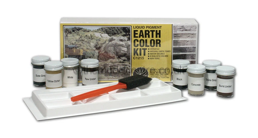C1215 Woodland Scenics Earth Color Kit TMC
