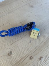 Dog Leash Legacy Blue Braided Rope Leash 60  NWT Medium Large Dog Breed