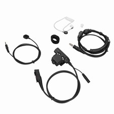 U94�PTT�Earphone High Strength U94�+�Finger�Microphone�PTT Black Noise