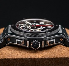 Hublot Big Bang 44 Black Magic $16K MSRP Ceramic Chronograph 301.CX.130.RX 10