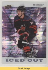 2020-21 Upper Deck Allure Iced Out Red Andrei Svechnikov #IO-11 READ 0bn4