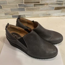 Sofft Eurosoft Women’s Janel Wedge Comfort Shoes Slip On Bootie Black Size 7 M