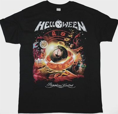 Helloween Pumpkins United World Tour 2018 Black Tee