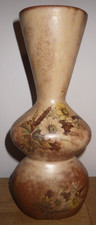 Vase vintage VALLAURIS 25 cm – céramique double-gourde – années 50/70