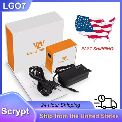 US Ship Lucky Miner LG07 Dogecoin Miner 11MH/S WIFI Solo Mining