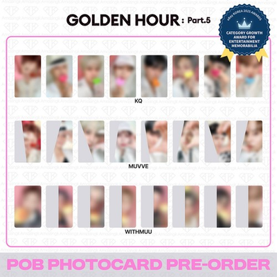#ad PreSale ATEEZ 14th Mini Golden Hour Part.5 Key Chain LP ver. POB Photocard $164.99