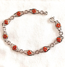 Antikes Kinderarmband 835 Silber, 14cm lang; ca. 1940/ aus Omas Schmuckschatulle
