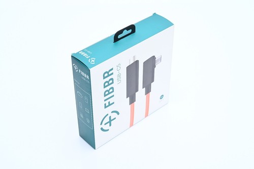 FIBBR Światłowód Typ-C Kabel do transmisji danych Link VR Kabel kolanowy Gałąź Pico 5M Nowy - Zdjęcie 3 z 23