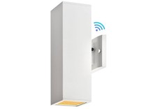  Modern Porch Lights Outdoor Wall Sconce Dust to Dawn Outdoor 1 Pack White