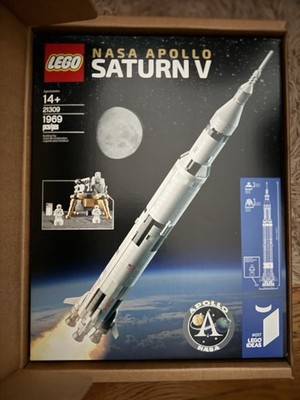 BRAND NEW Lego 21309 Original Edition/release NASA Apollo Saturn V Sealed Box