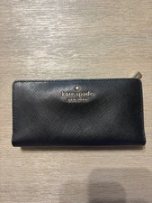 Kate Spade wallet, black, excellent condition, no wear mark