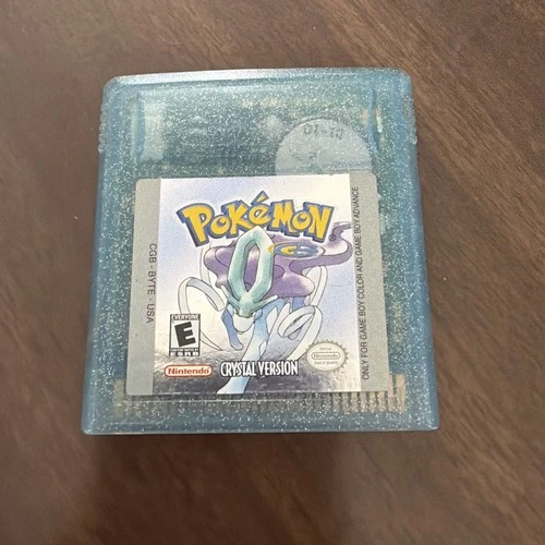 Pokémon Crystal (GAMEBOY COLOR, UNTOUCHED BATTERY)