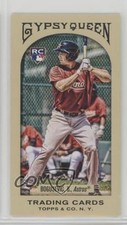 2011 Topps Gypsy Queen Mini Red Gypsy Queen Back Brian Bogusevic #119 6p7