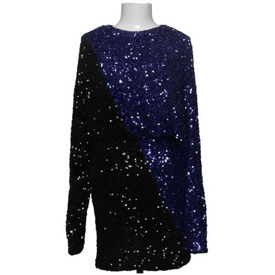 Rotate, Cocktailkleid, Größe: 36, Schwarz/Blau/Mehrfarbig #VNI
