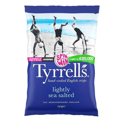 slowcooked crisps Lightly Sea Salted 150g