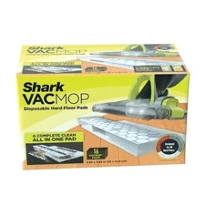 Shark VACMOP Disposable Hard Floor Pads 16 Count for Cordless Mop