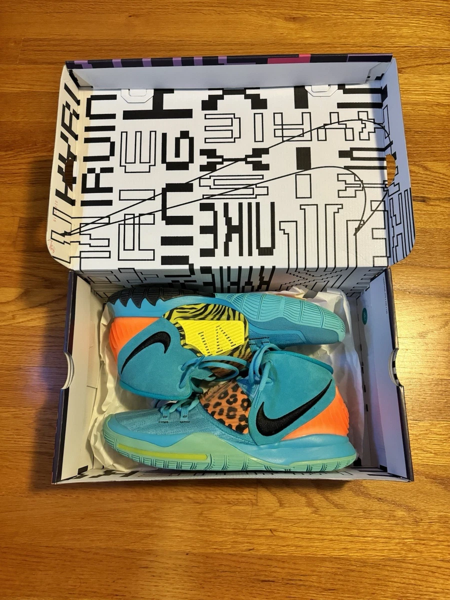 NIKE カイリー6 EP オラクルアクア　ヒョウ柄　ベルクロ　29cm Nike Kyrie 6 EP Animal Print - Oracle Aqua for Sale | Authenticity