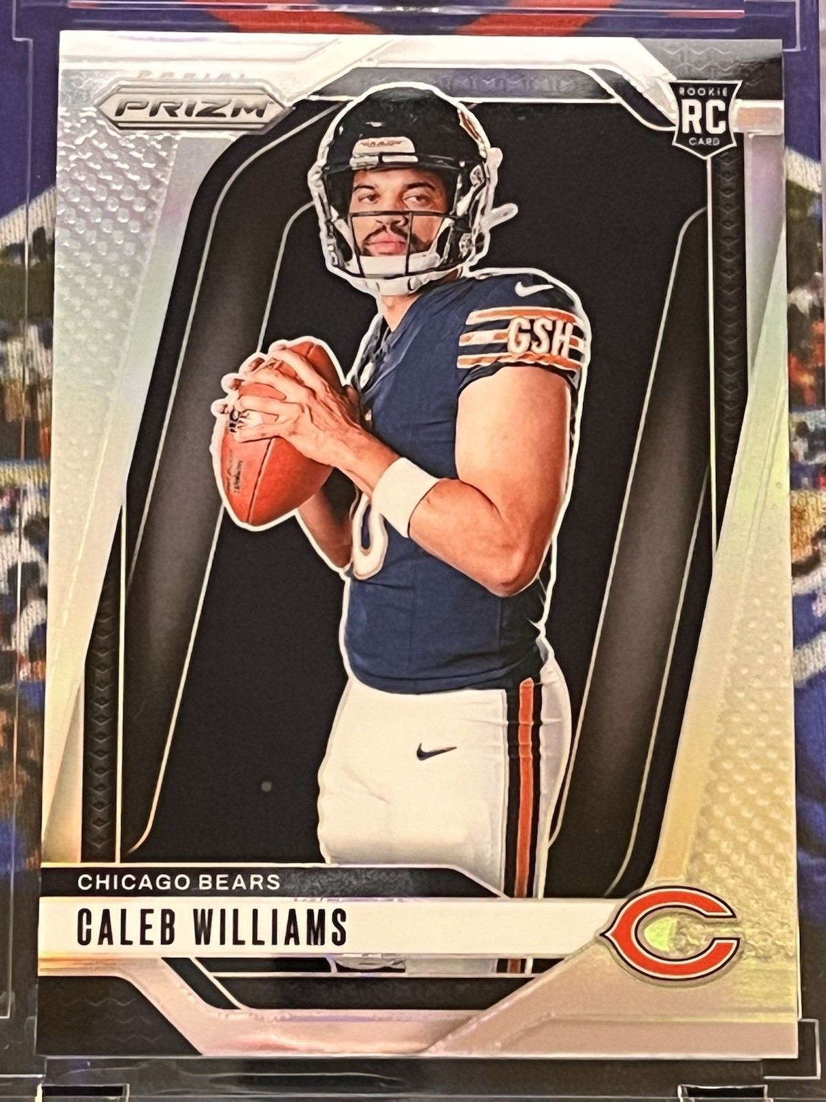 2024 Panini Prizm Caleb Williams Rookie Silver Variation Chicago Bears SP Card