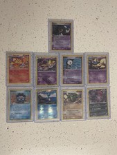 Pokémon TCG 9 Card Lot Featuring Banette, Infernape, Jirachi, Unown, Meowstic