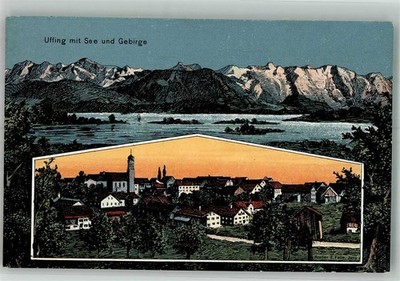 13583504 - 8114 Uffing Staffelsee Kirche St. Agatha Atelier Eug. Felle-Isny