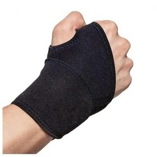 Sports Compression Wristband Adjustable Pressure Sweatband for Badminton, Bask