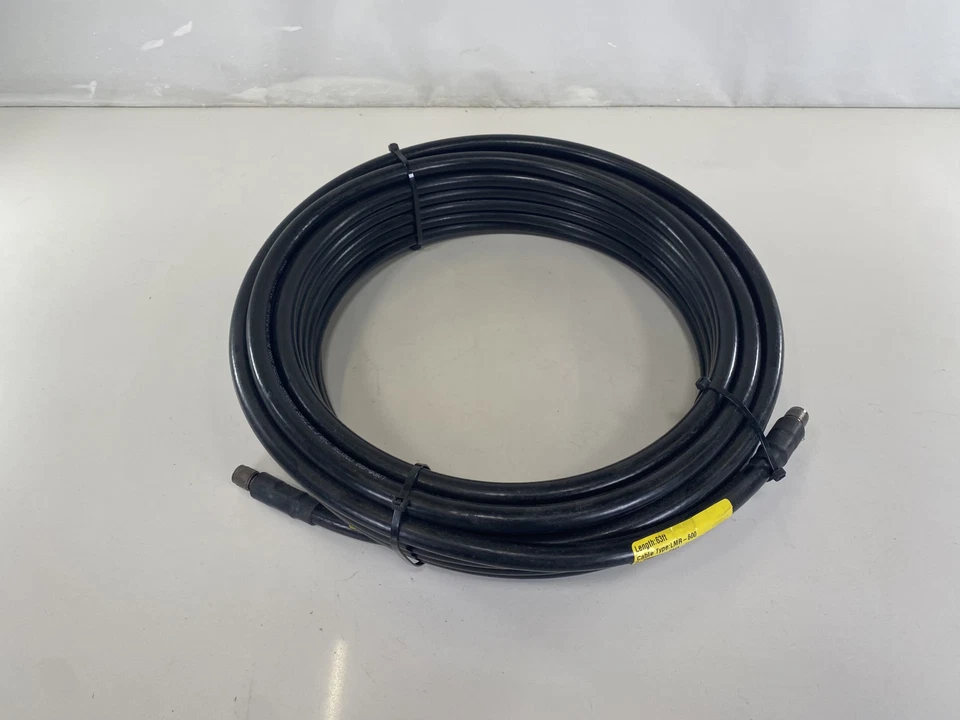 Times Microwave Systems 60ft LMR-600 Low Loss High Performance Coax TNC Male - Image 2 of 4