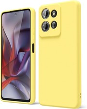 Motorola Moto G 2025 Case G Play 2026/ G 2026 Phone Case Liquid Silicone Yellow
