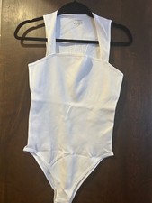 New without tag White bodysuit Women L