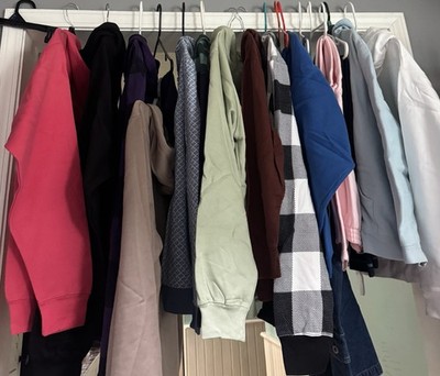 Bundle of Name Brand Women s Clothes Zip Up/Top & Pants Size 1X