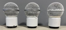 Shure SM58 Capsules, Lot of 3, White