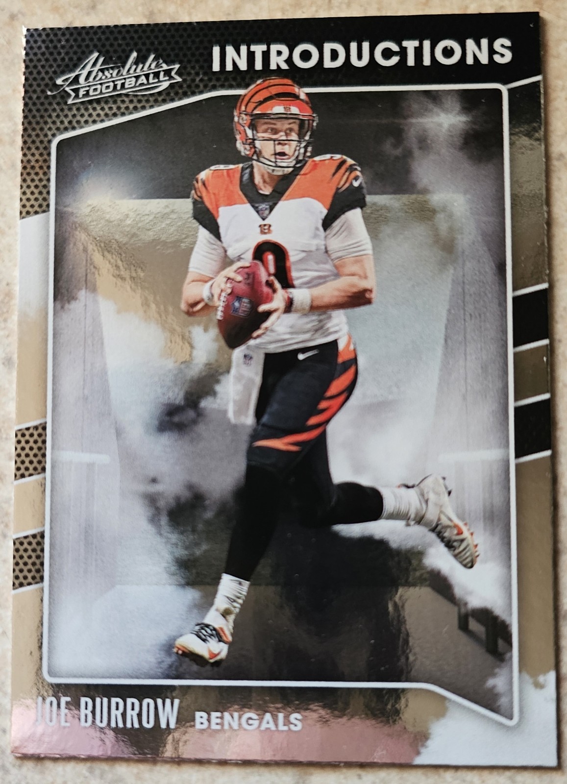 JOE BURROW 2020 Panini Absolute - Introductions  #I-JB (RC)