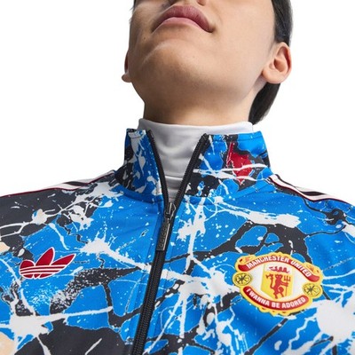 Men's Adidas Originals Manchester United Stone Roses Track Top