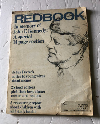 November 1964 Redbook Magazine In Memory of JFK John F. Kennedy 14 page section