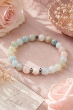 Morganit Edelstein Armband   Heilstein Naturs...